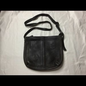 Duluth Trading Co. Pebbled Leather Handbag